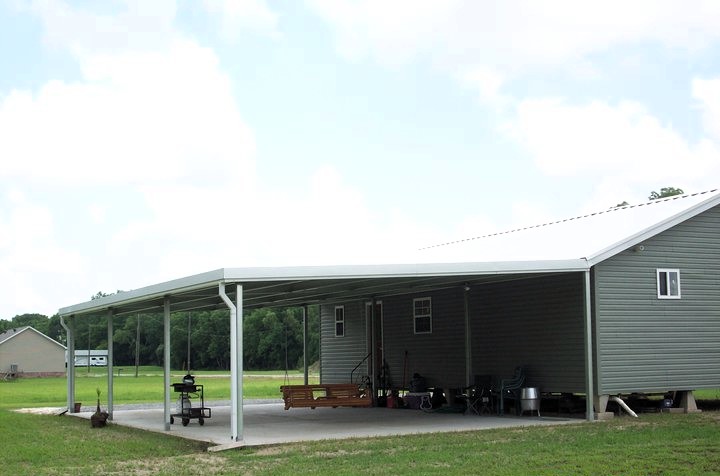 METAL CANOPIES AND SHEDS